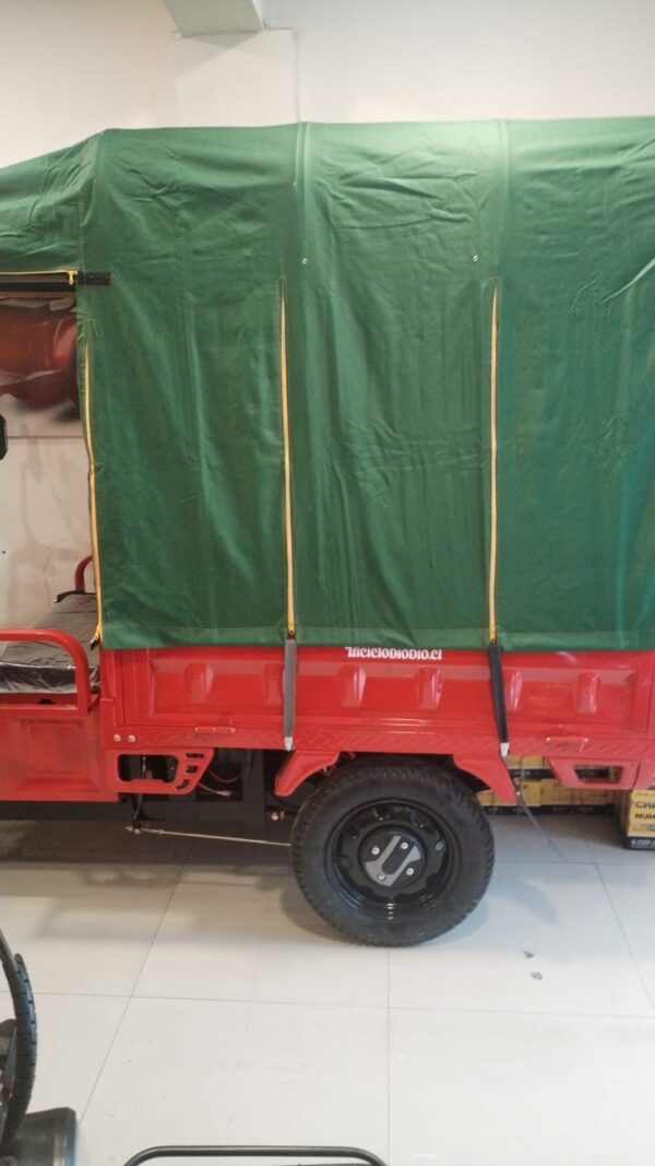 Triciclo 500 kg con carpa - Imagen 3