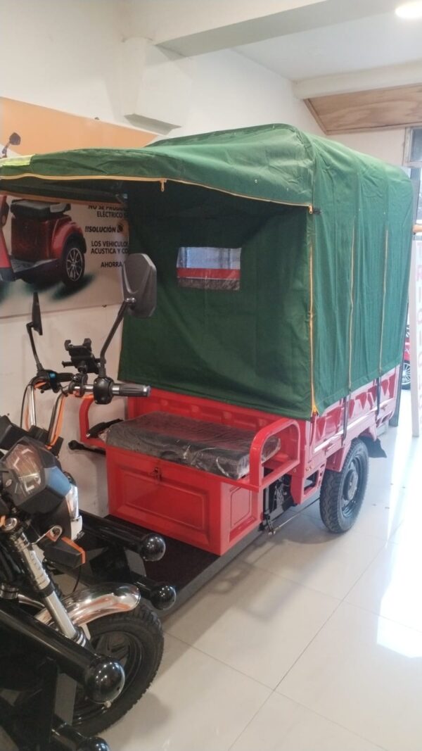 Triciclo 500 kg con carpa